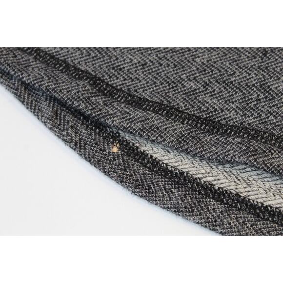 Levis Black Gray Herringbone Pullover Hoodie Drawstring L/S Men's XL #3LGLK1271 - Picture 7 of 12